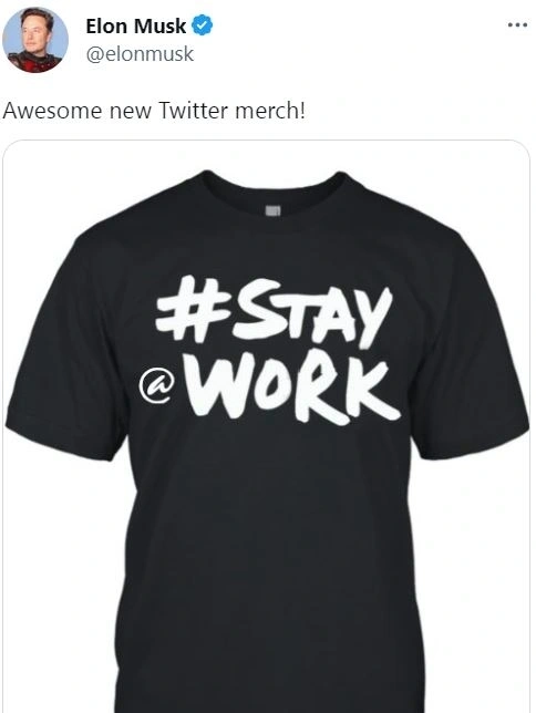 anti woke movement elon musk stay @work