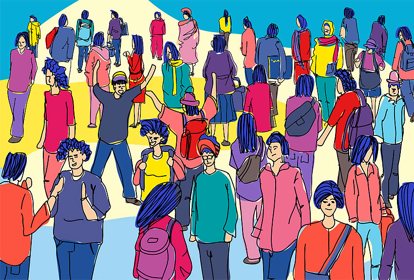 People Background